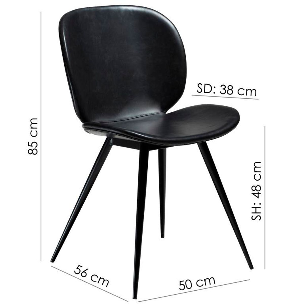 Cloud Spisestol i kunstskinn