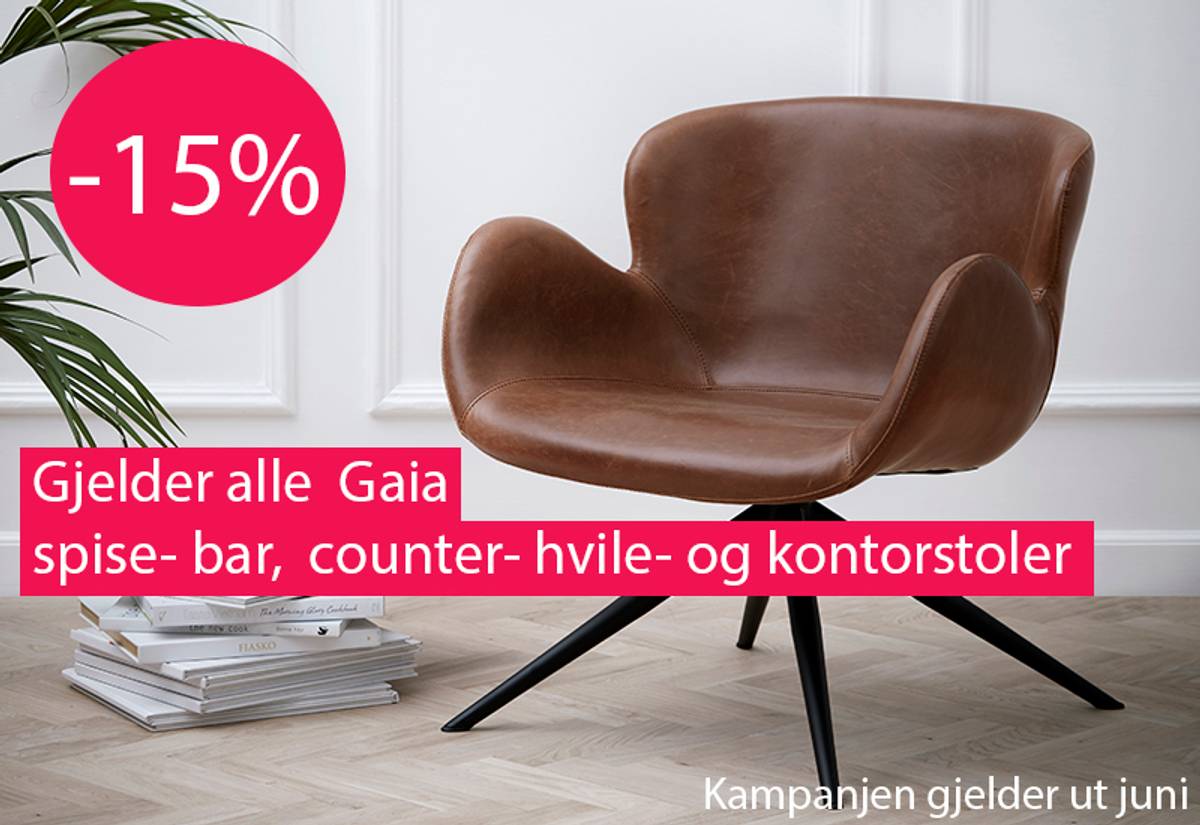 Stort utvalg av spisestoler